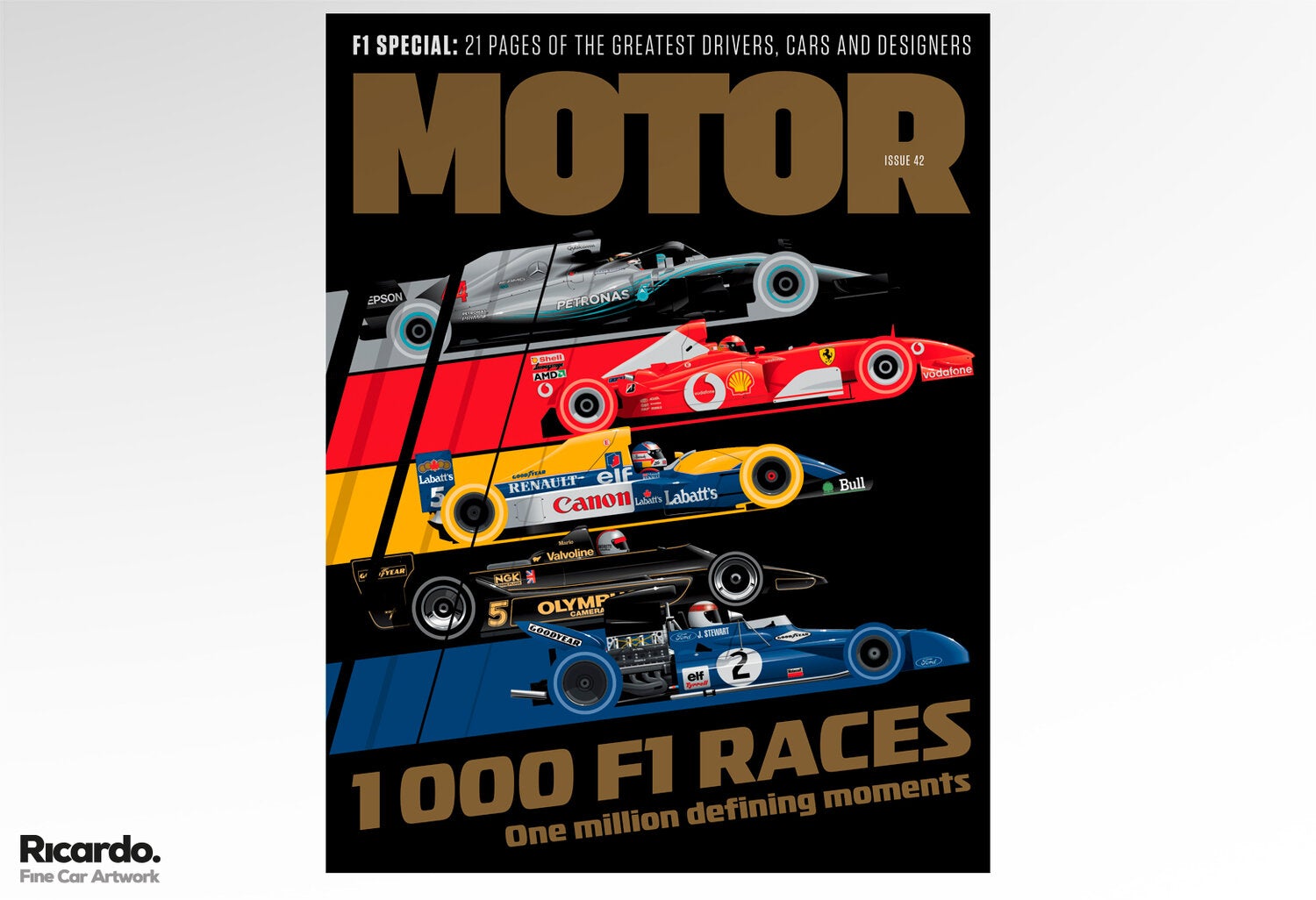1000 F1 Races