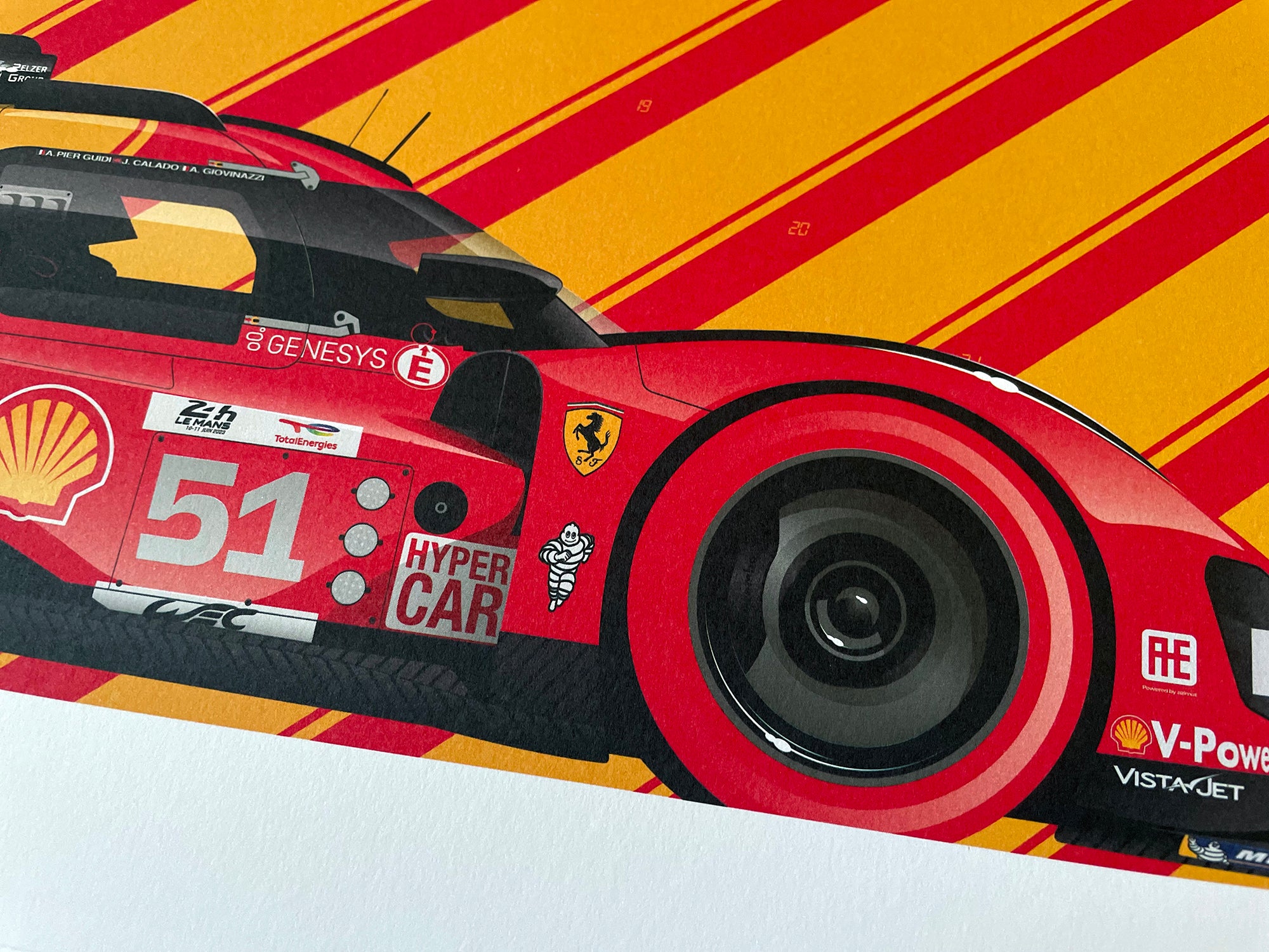 Pier Guidi-Calado-Giovinazzi, Ferrari 499P Hypercar, 2023 24