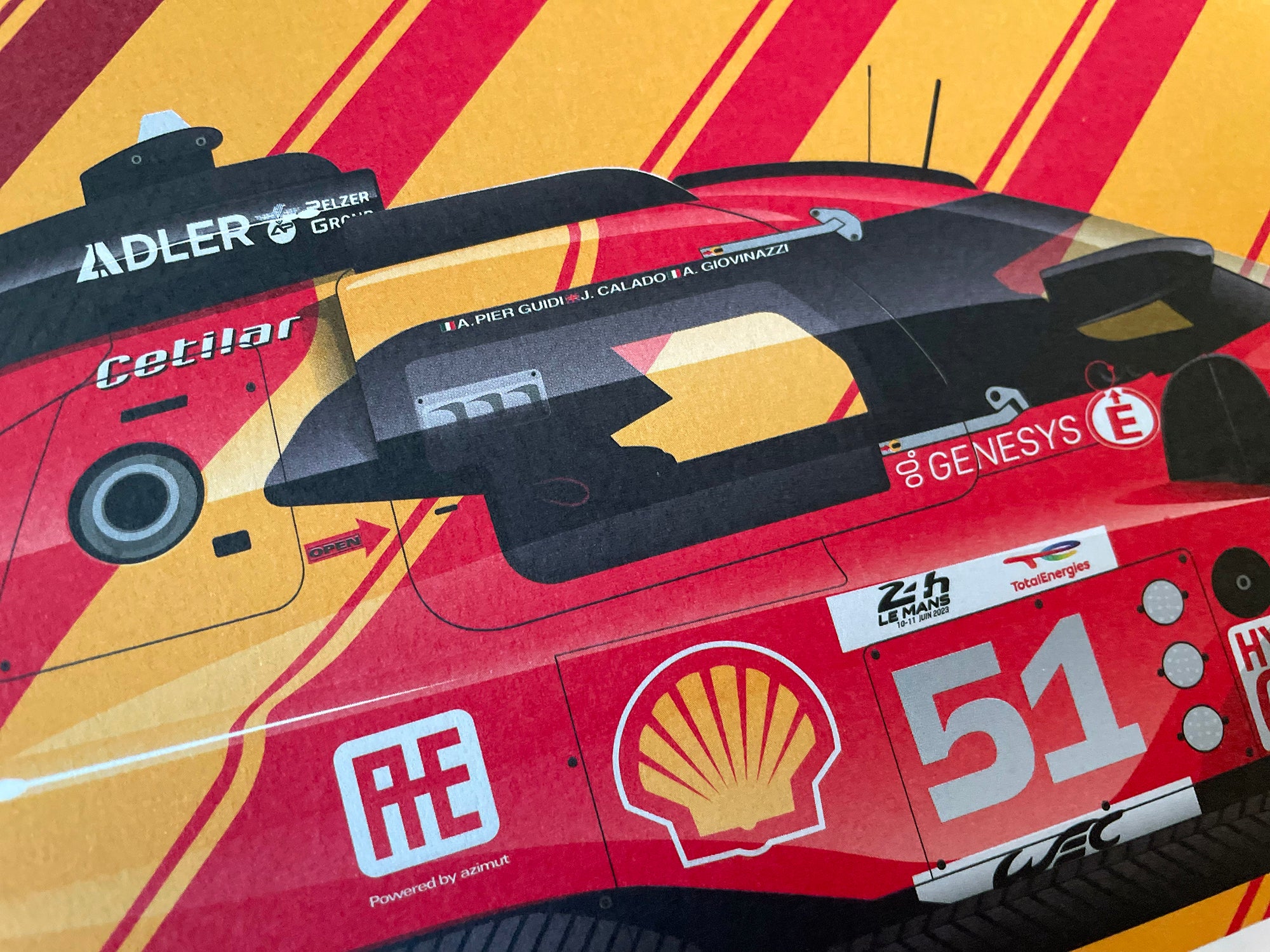 自動車 FEELING43Ferrari DaytonaGR4presentation Sheena Monk and Stevan McAleer Join Triarsi Competizione for