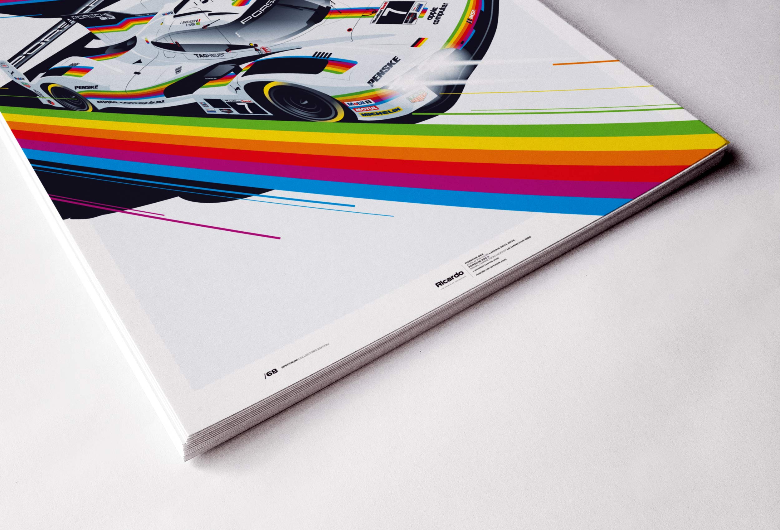 SPECTRUM | Porsche 935 & 963 Fine Art Print — Ricardo Santos