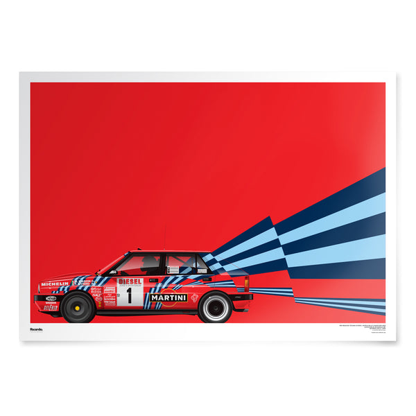 T09-C07 WRC公認 1/24 Lancia Delta Integrale 16V Biasion-Siviero Rallye Sanremo 1989 ランチア デルタ インテグラーレ サンレモラリー T09-C07 WRC公認 1/24 Lancia Delta Integrale 16V Biasion