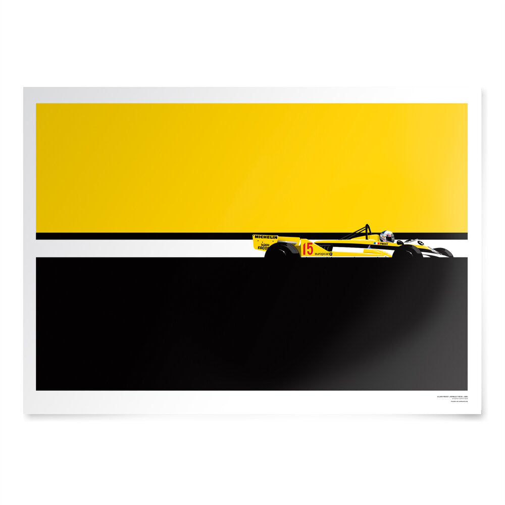 Alain Prost, Renault RE30, 1981