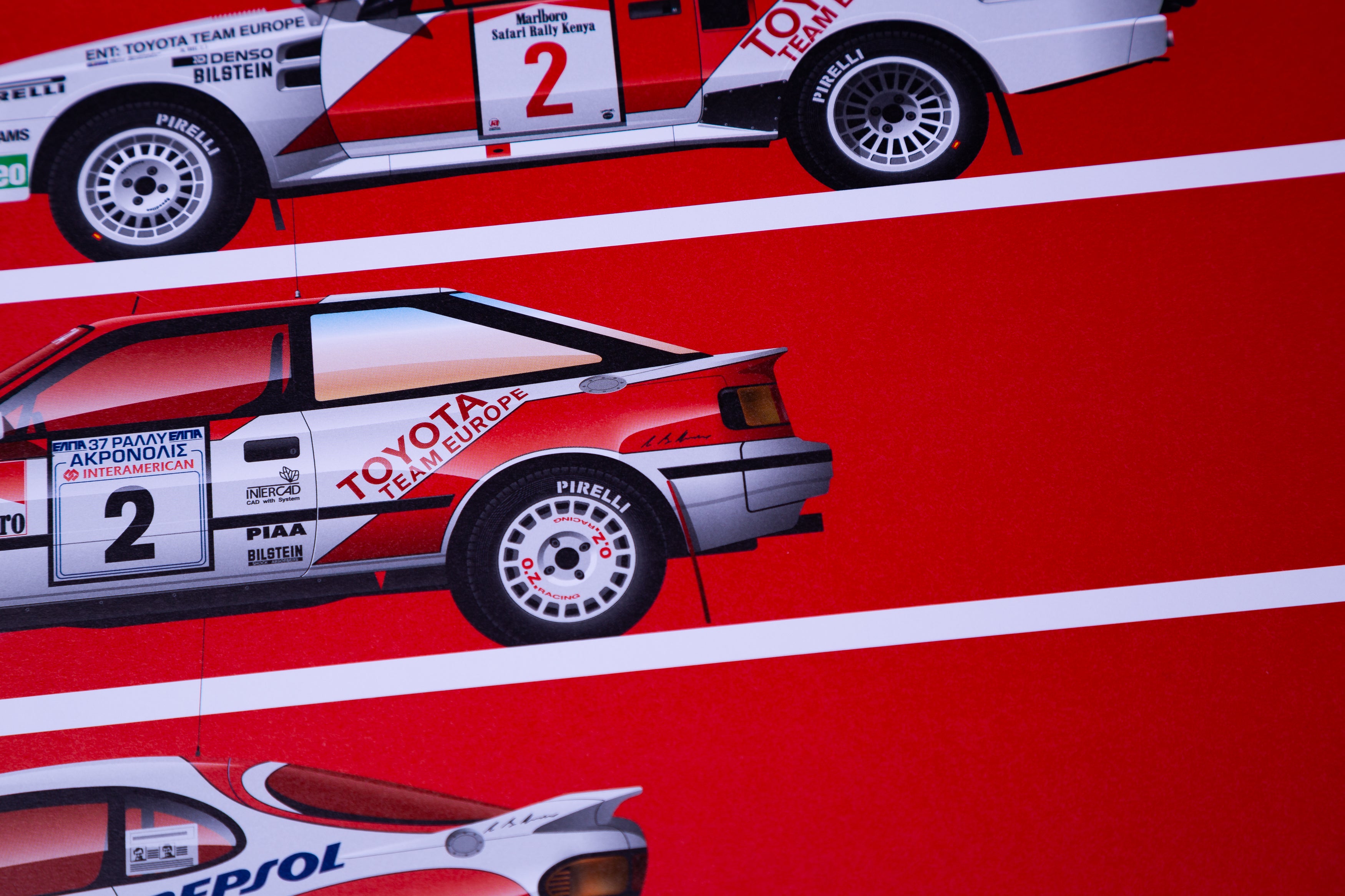 Toyota Celica Short Graphic Story