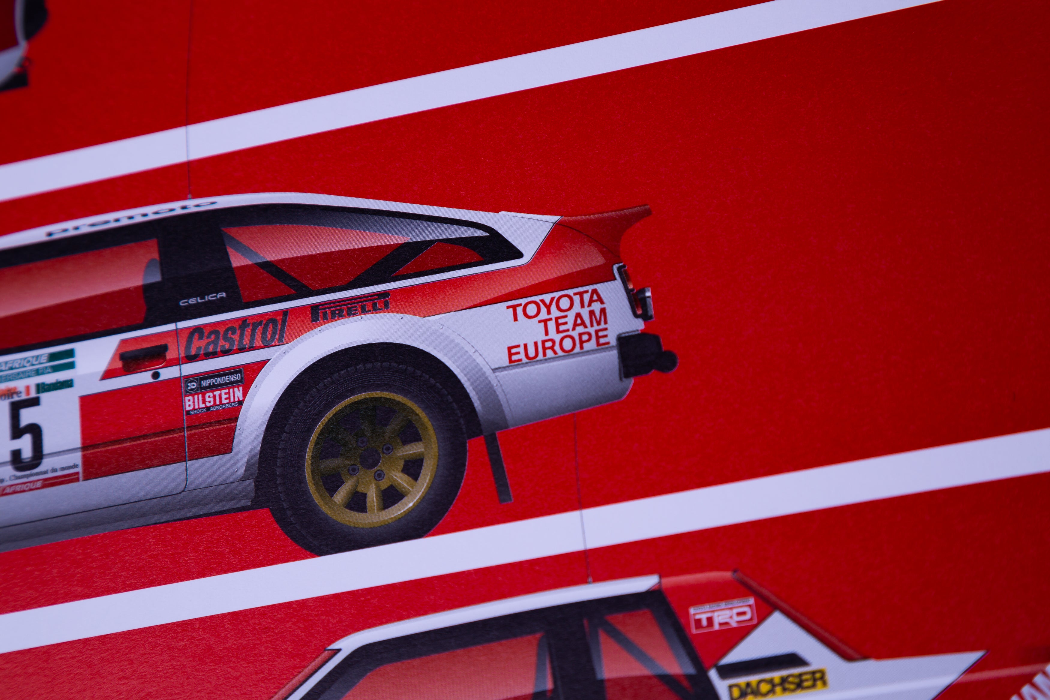 Toyota Celica Short Graphic Story