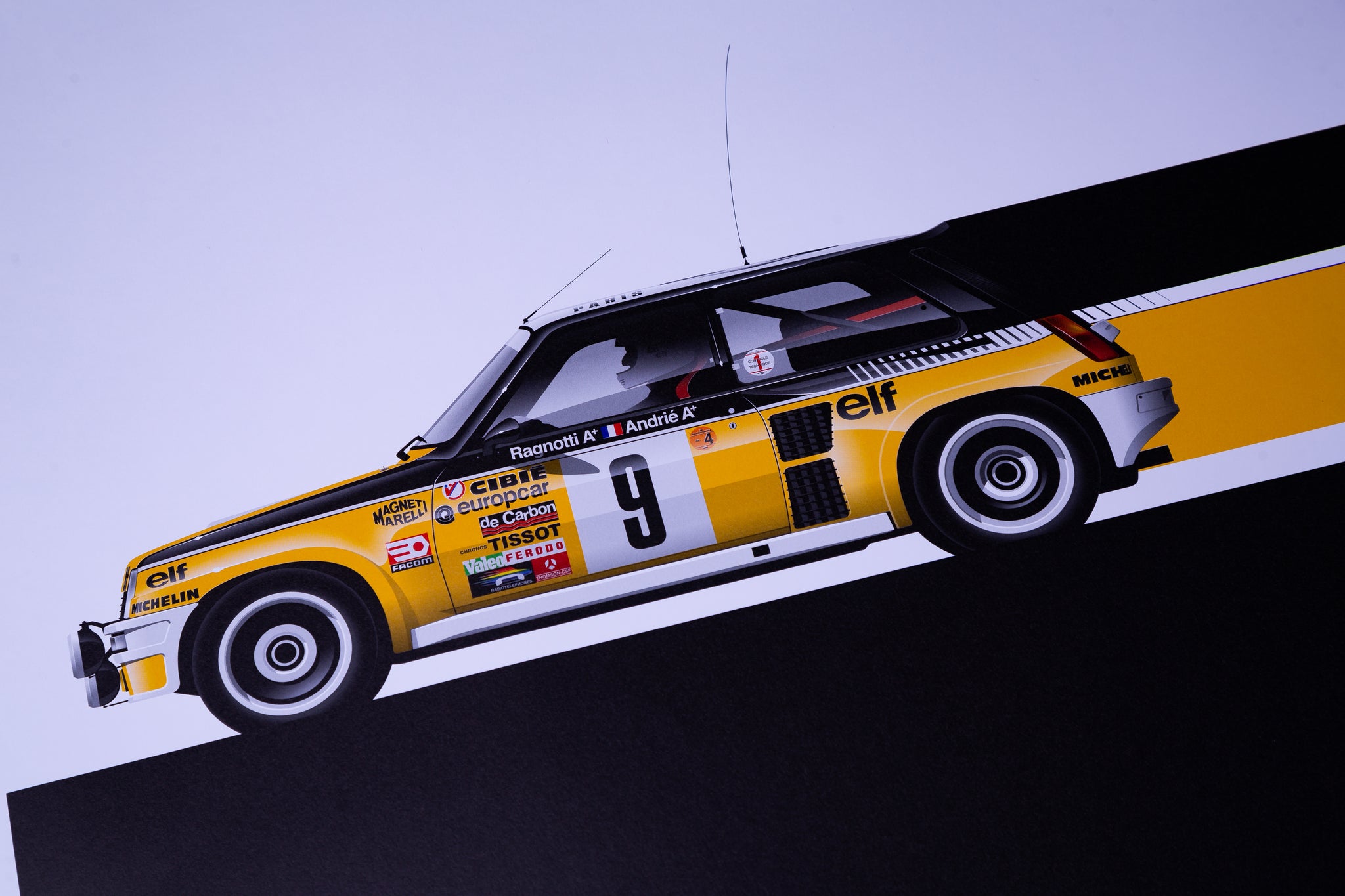Renault 5 Turbo - Rallye Automobile Monte-Carlo 1981 - Ragnotti - Andrié - Unive Renault 5 Turbo - Rallye Automobile Monte-Carlo 1981 - Ragnotti - Andrié - Unive