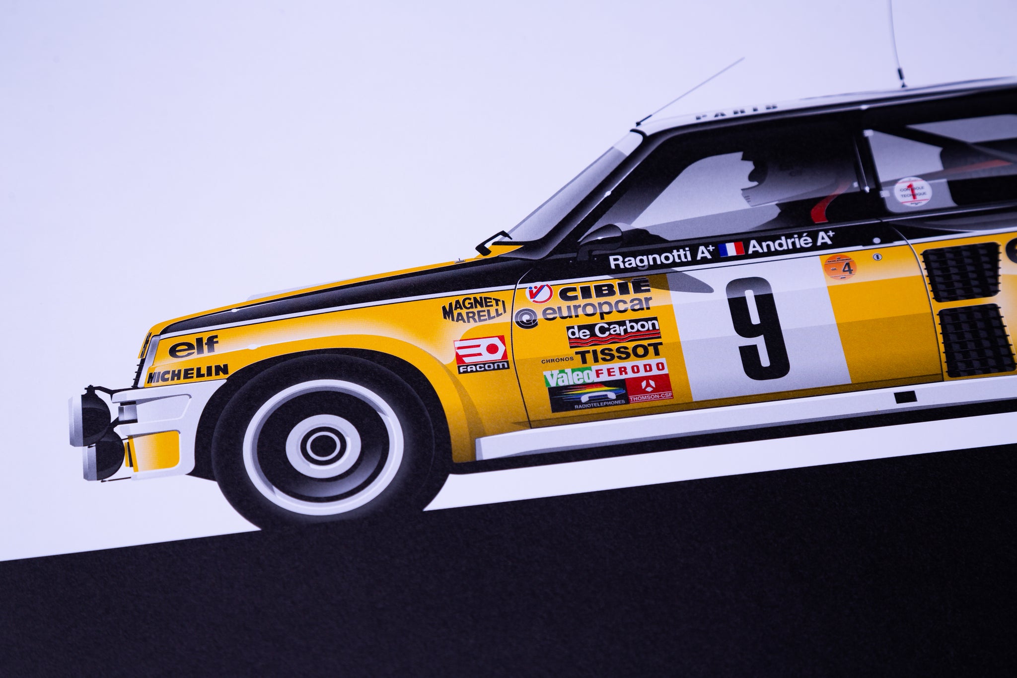 Jean Ragnotti - Jean Marc Andrié, Renault 5 Turbo, Monte-Carlo Rally Winner 1981