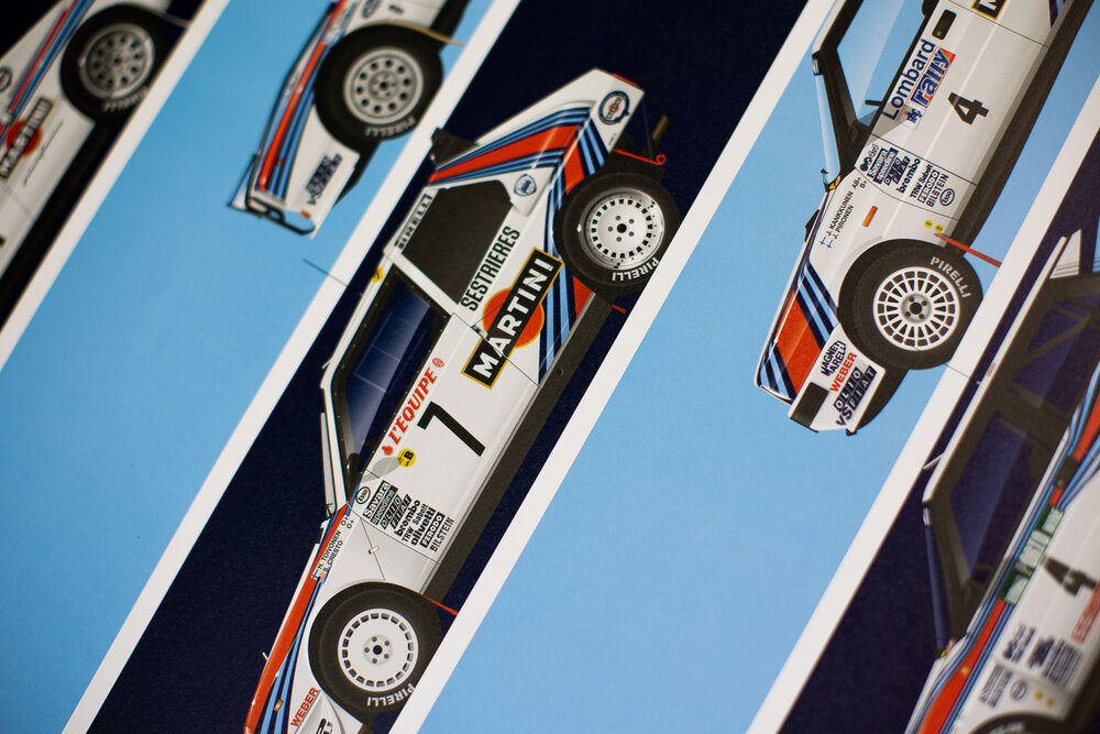 Lancia Martini Short Graphic Story