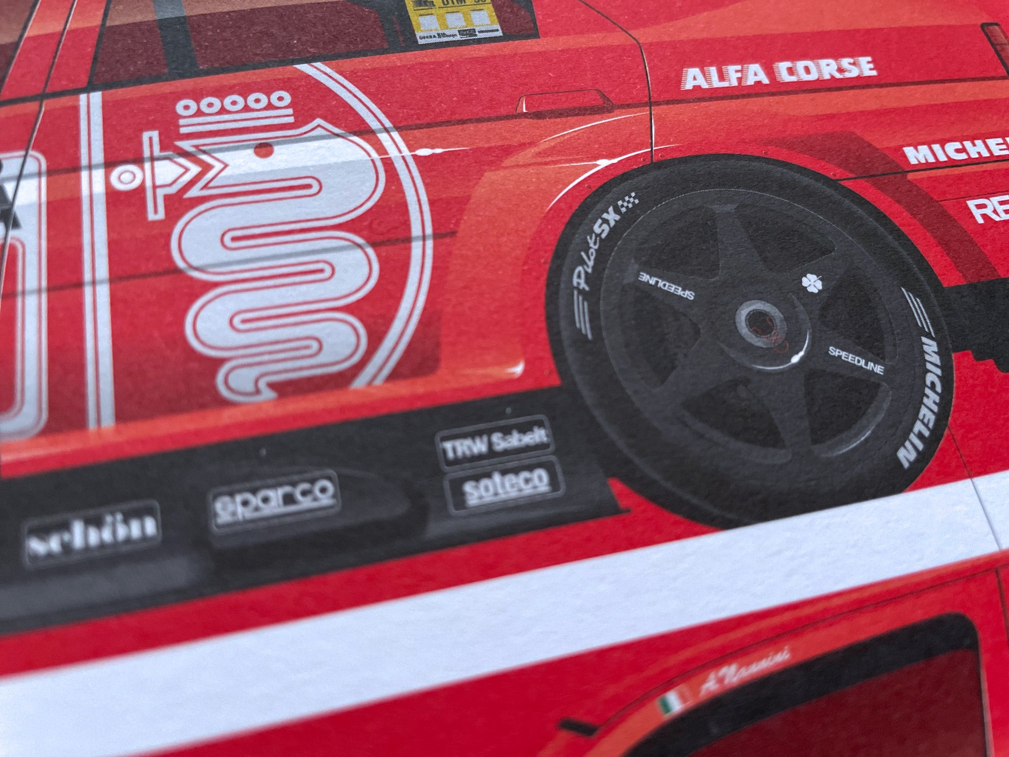 Alfa Romeo 155 GTA+V6 ti Short Graphic Story